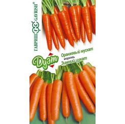 Морковь Дуэт Оранжевый мускат + Зимний цукат 4гр (Гавриш)